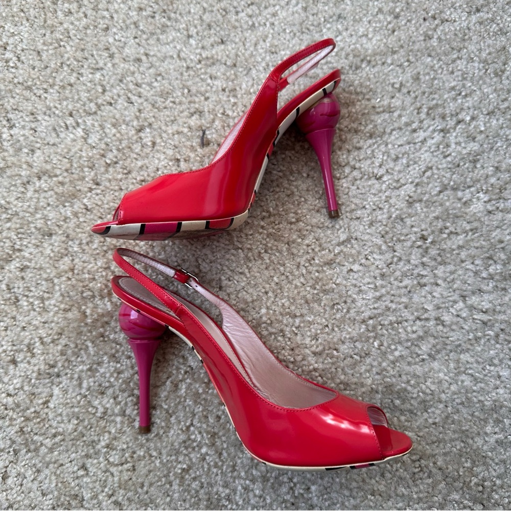 Vintage Y2K Emilio Pucci Heeled Sandals